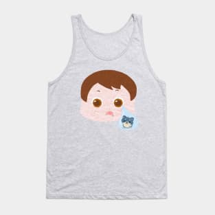 The Boy who Cried Wolf. Literally. Tank Top
